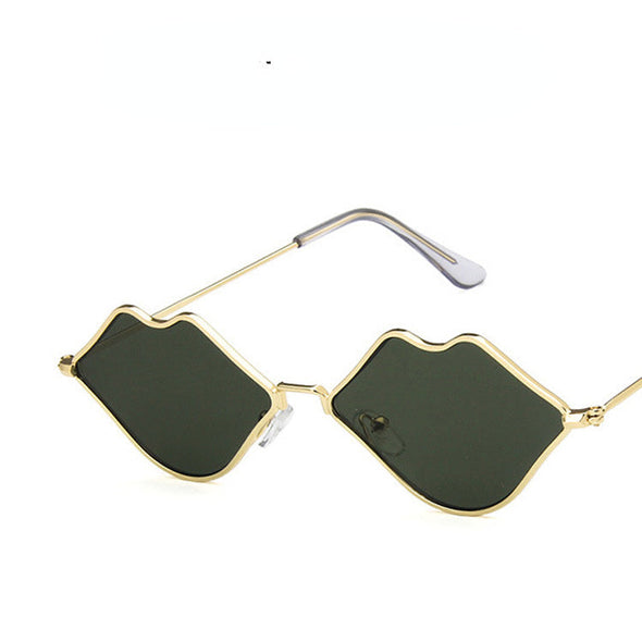 Fashion Cute Sexy Retro Sunglasses Women Brand Designer Lip shape Sun glasses Vintage Cheap Eyewear Red female