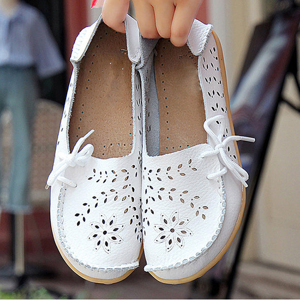 Zoloss Leather Loafers Flats Lo51