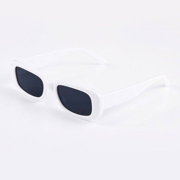 fashion rectangle sexy sunglasses women blue pink yellow leopard small oval sun glasses retro style