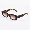 fashion rectangle sexy sunglasses women blue pink yellow leopard small oval sun glasses retro style