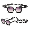 Oversized Luxury Polygon Sunglasses Men Women Fashion Shades UV400 Vintage Glasses