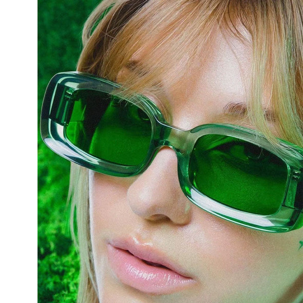 New summer sunglasses European and American fashion ocean beach glasses personality colorful candy-colored sunglasses female