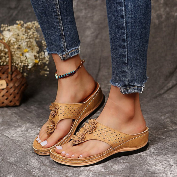 Zoloss Sandals With Arch Support Anti-Slip Wedges Sandals