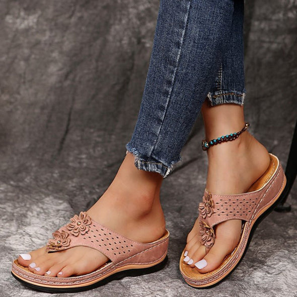 Zoloss Sandals With Arch Support Anti-Slip Wedges Sandals