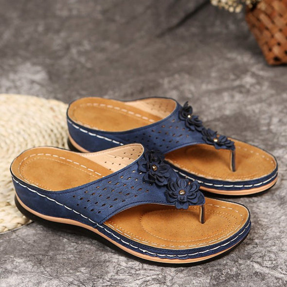 Zoloss Sandals With Arch Support Anti-Slip Wedges Sandals