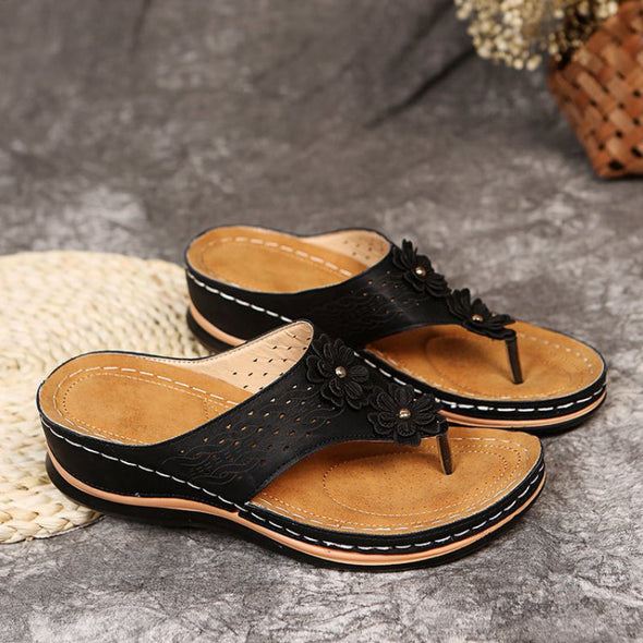 Zoloss Sandals With Arch Support Anti-Slip Wedges Sandals