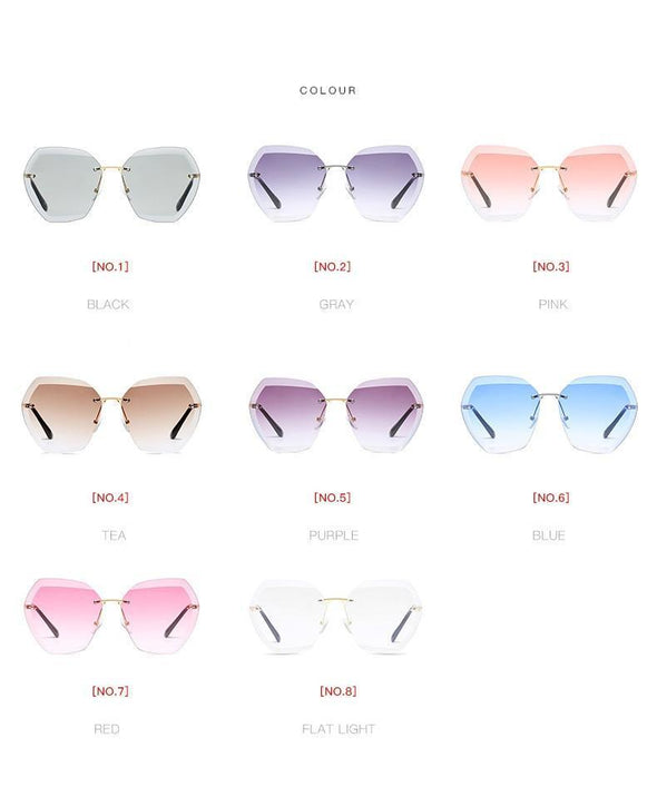 Oversized Vintage Shades Sun Glasses