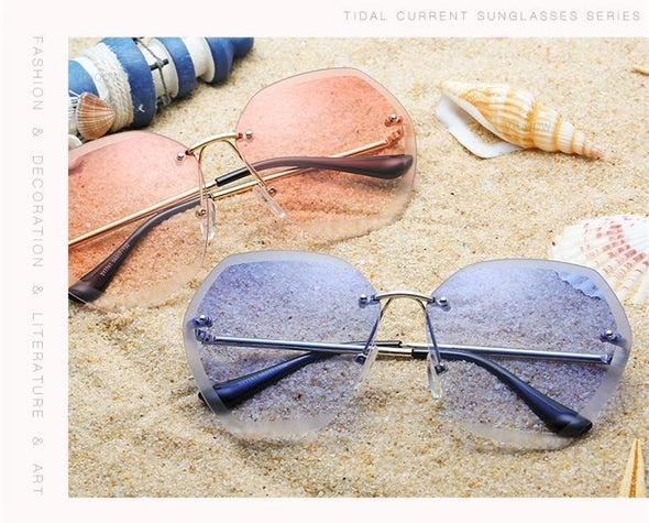 Oversized Vintage Shades Sun Glasses