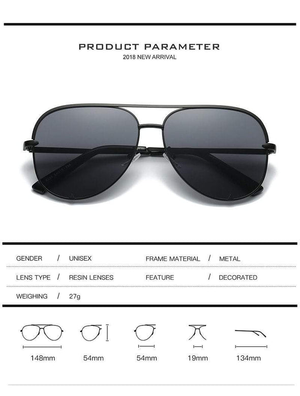 Women Classic Pilot Sunglasses