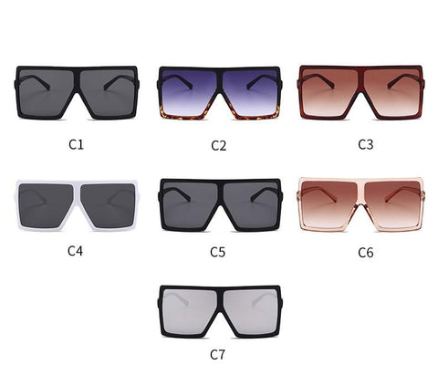 Oversized Shades Woman Sunglasses