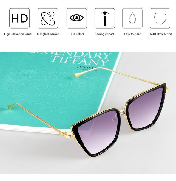 New 2021  Designer Cat Eye Sunglasses