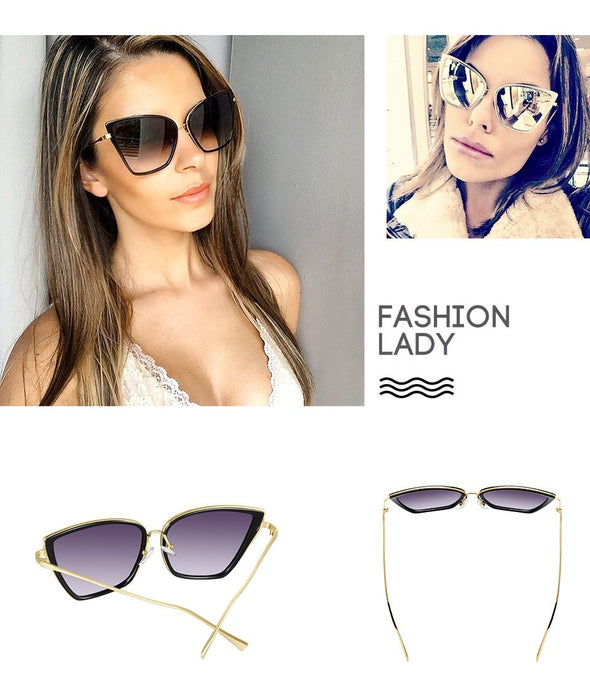 New 2021  Designer Cat Eye Sunglasses