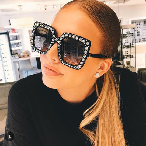 Fashion Oversize Square Sunglasses