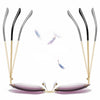 2021 Oversized Rimless Sunglasses