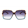 Oversize Gradient Merk Designer Sunglasses