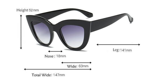 2021 New Cat Eye Women Sunglasses HOT