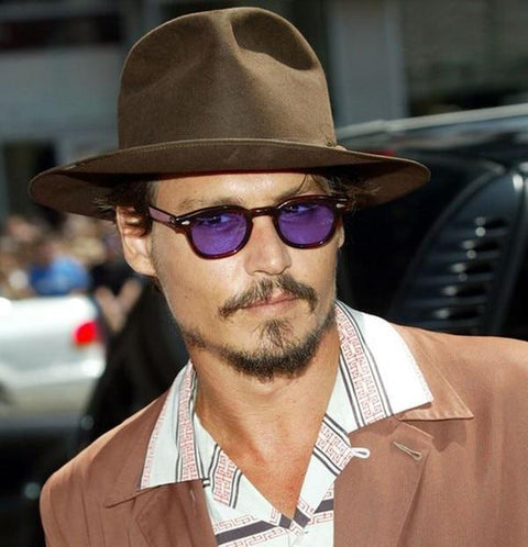 Fashion Johnny Depp Style Round Sunglasses