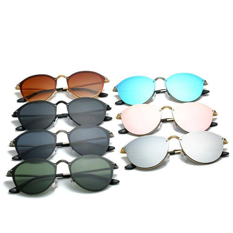 Luxury Coating Mirror Sun Glasses