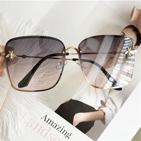 Oversize Square Sunglasses Luxury 29