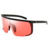 Oversize Mask Flat Top sunglasses