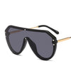 new arrival 2021 futuristic sunglasses women uv400 fendii sunglasses large oversized shades for women oculos de sol feminino