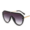 new arrival 2021 futuristic sunglasses women uv400 fendii sunglasses large oversized shades for women oculos de sol feminino