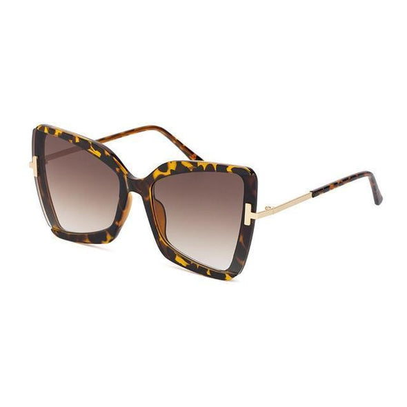 Brand Designer T Sunglasses 2021 New Oversized Square Women Sun Glasses Female Big Frame Colorful Shades fpr women Oculos