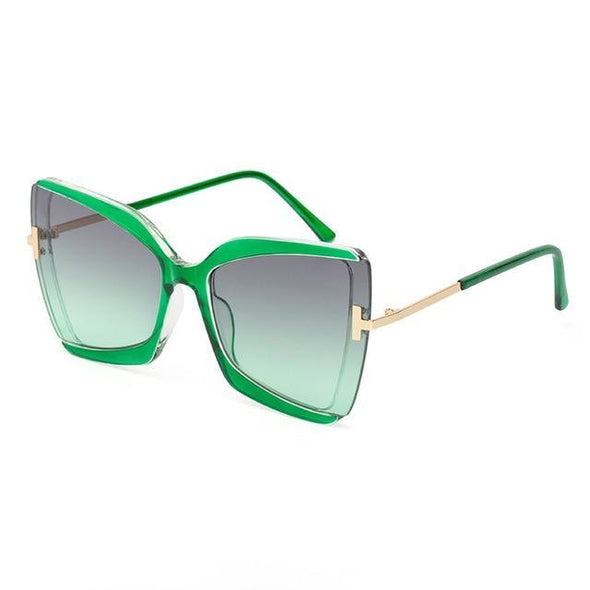 Brand Designer T Sunglasses 2021 New Oversized Square Women Sun Glasses Female Big Frame Colorful Shades fpr women Oculos