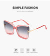 Brand Designer T Sunglasses 2021 New Oversized Square Women Sun Glasses Female Big Frame Colorful Shades fpr women Oculos