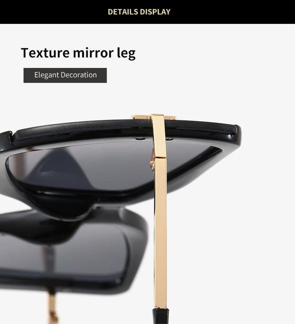 Brand Designer T Sunglasses 2021 New Oversized Square Women Sun Glasses Female Big Frame Colorful Shades fpr women Oculos