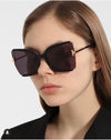 Brand Designer T Sunglasses 2021 New Oversized Square Women Sun Glasses Female Big Frame Colorful Shades fpr women Oculos