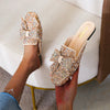 Zoloss Wedding Shoes Rhinestone Flat Bling diamonds bridal Flat