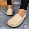 Zoloss Women Flats Ballet Leather Breathable Casual Shoes