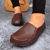 Zoloss Women Flats Ballet Leather Breathable Casual Shoes